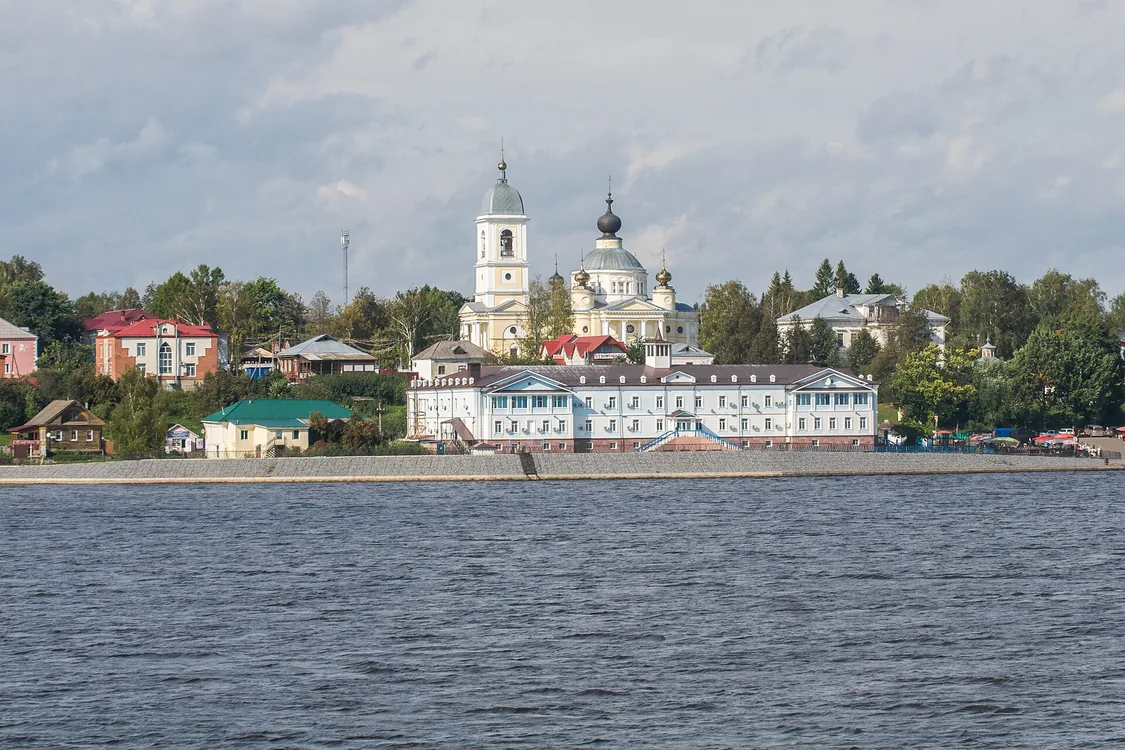 Город Мышкин на Волге, Россия